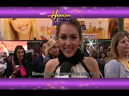 Avant-Première de Hannah Montana Le Film